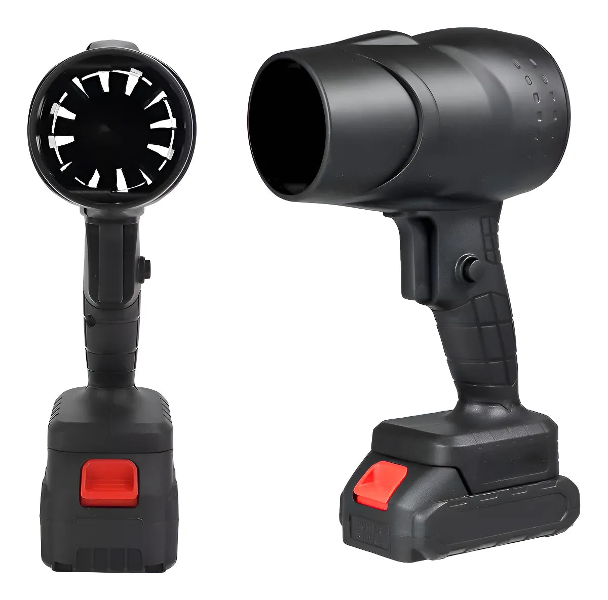 Soplador De Aire Para Barrer Hojas Secas O Secar Autos Negro