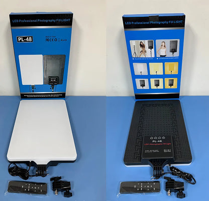 Panel de Luz LED Profesional PL-48 – 700 LED Fotografía y Video