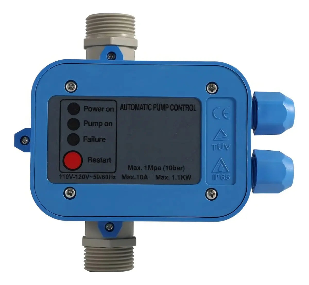 Controlador de Presión para Bomba de Agua Mi Tienda con Válvula Check IP65