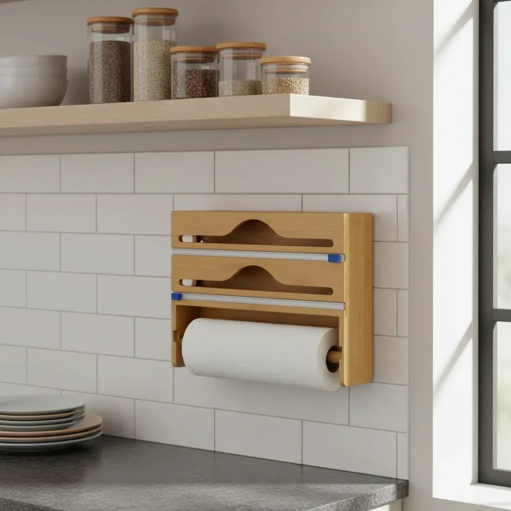 Dispensador Multifuncional Para Bolsas Alusa Cocina 3 En 1