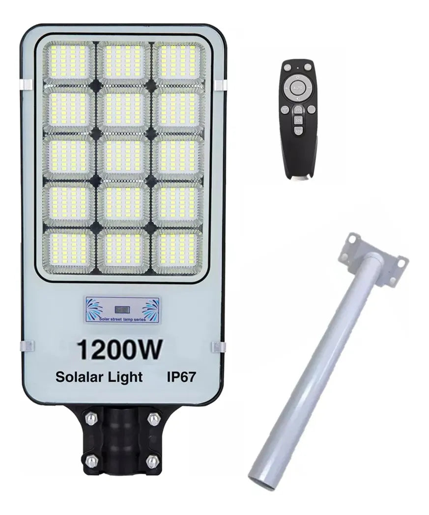 Foco Solar LED Exterior 1200W