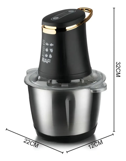 Procesador De Alimentos Eléctrico Picadora Raf 2l 1000W