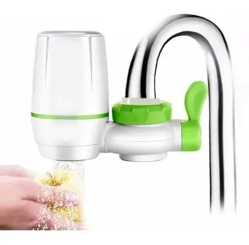 2 Kit Purificador Agua Filtro Cocina Carbono Cerámica Grifo