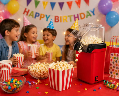 Máquina Cabritas Popcorn 1200w Sin Aceite Aire Caliente