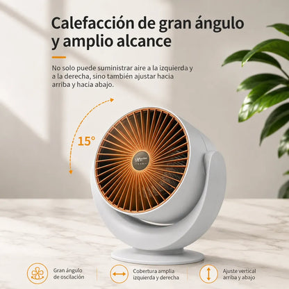 Calefactor Estufa Electrica Convección Portatil Silencioso
