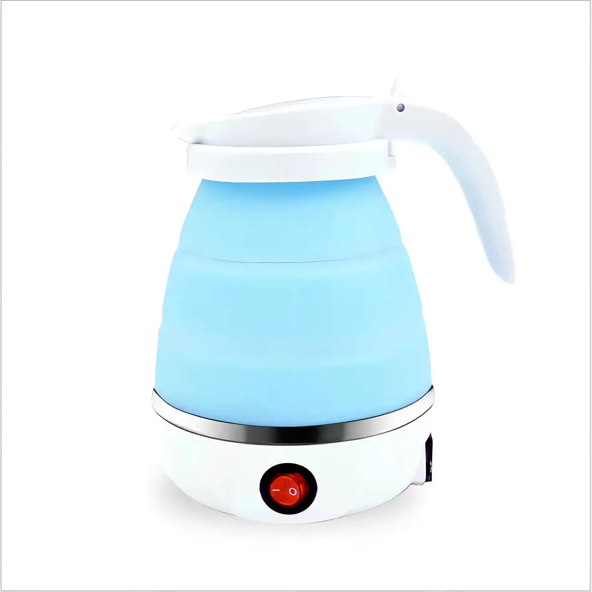 Hervidor Eléctrico Plegable De Silicona 600ml Tetera Cocina