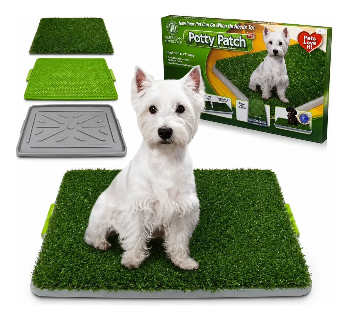 Baño Sanitario Perros Césped Sintético Lavable Reutilizabl