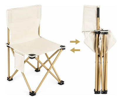Set Camping Mesa Plegable Y 2 Sillas Portátiles Picnic Viaje