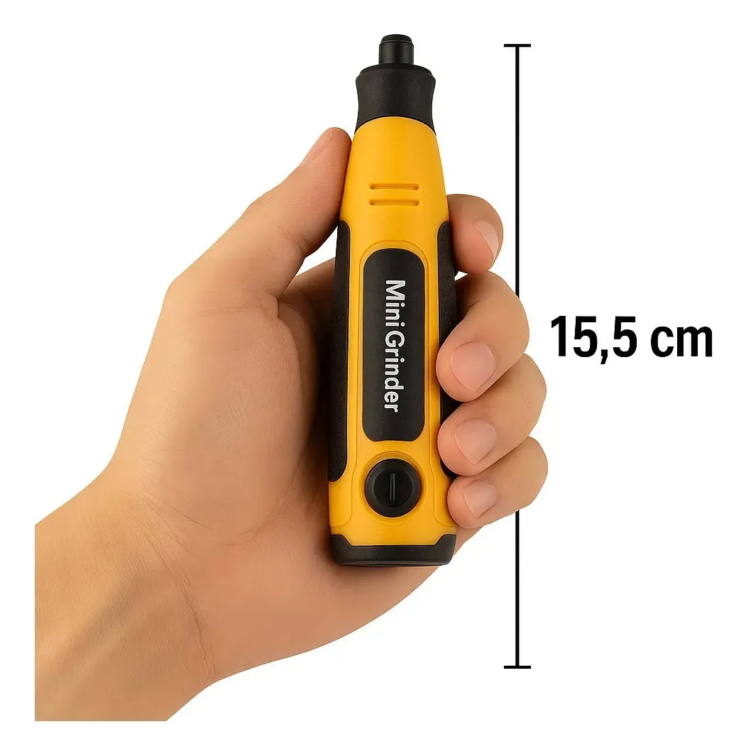 Mini Dremel Inalámbrico Recargable 3.6v mas de 42 Piezas Mini Torno