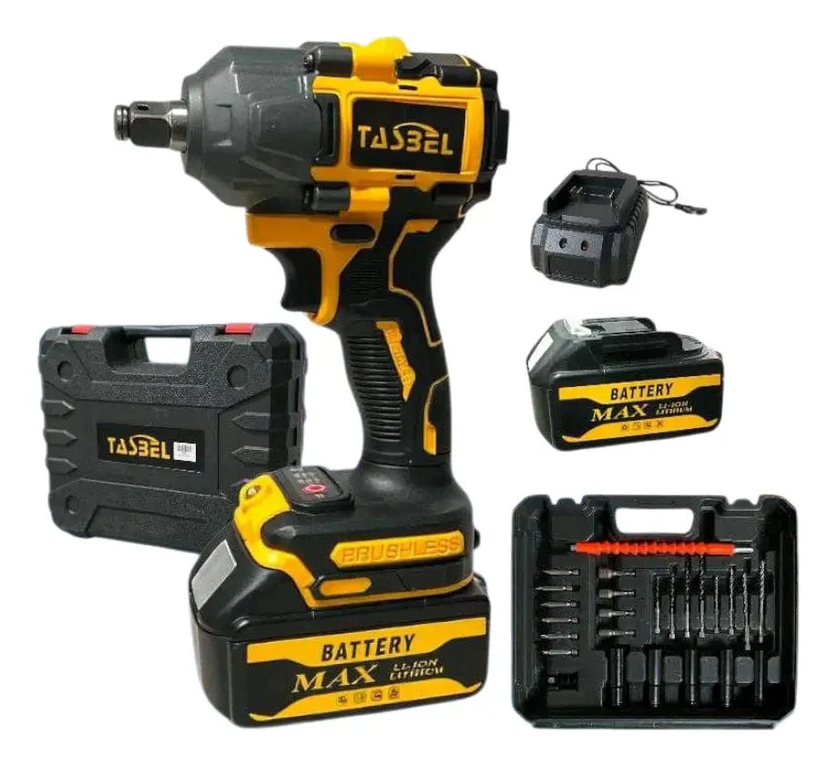 Llave De Impacto Con Accesorios Tasbel 98v