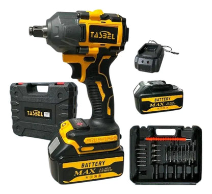 Llave De Impacto Con Accesorios Tasbel 98v