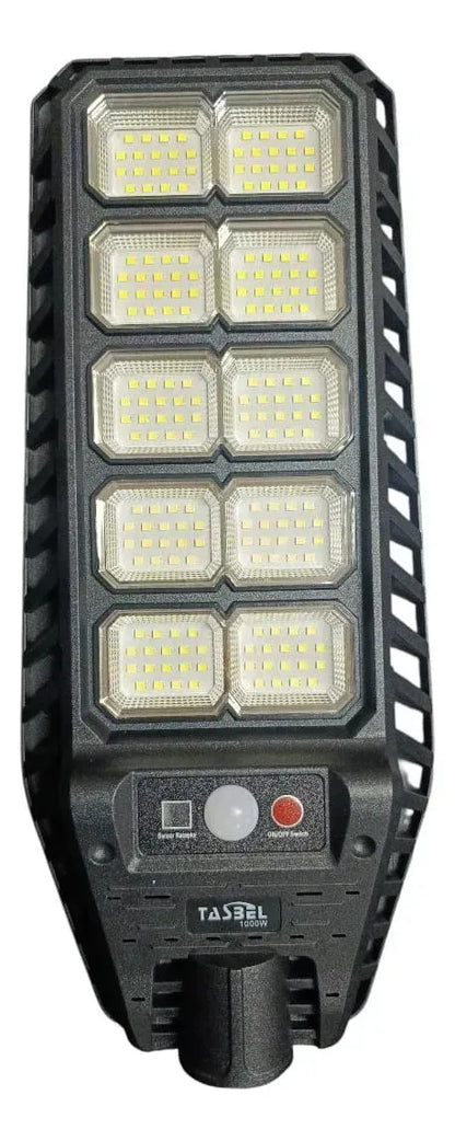 Foco Solar 1000w + Sensor + Soporte + Control Remoto 180 Led
