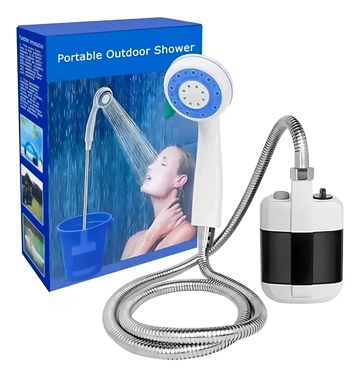 Ducha Regadera Portátil Para Exteriores Camping Aire Libre