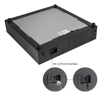 Caja Gaveta Dinero Electronica, Color Negra De 5 Puesto