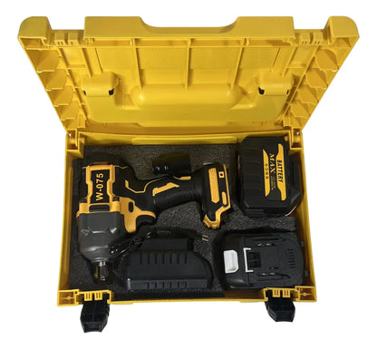Llave De Impacto Inalámbrica Profesional 1500nm + 2 Baterías