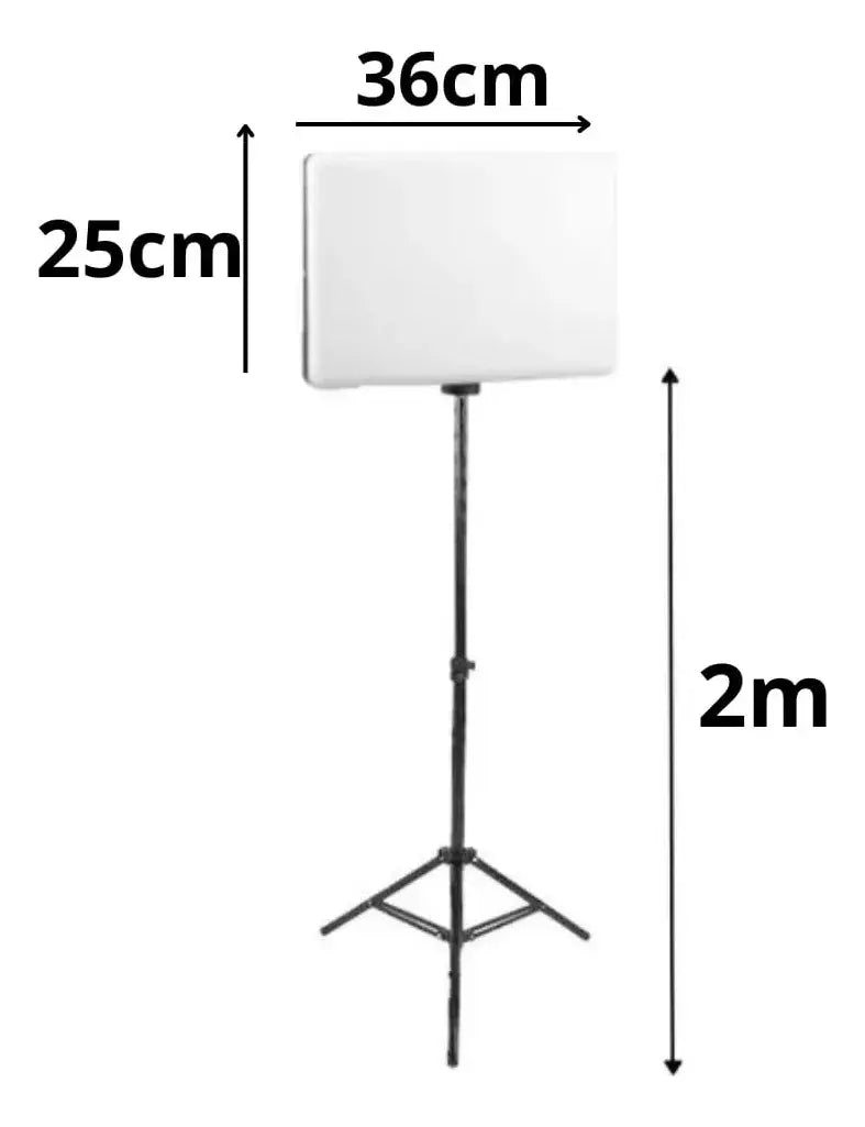 Panel De Iluminación Luz Led Para Fotografía Pl-36 + Tripode