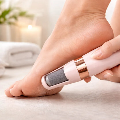 Removedor De Callos Electrico Lima Pies Pedicura 2 Rodillos