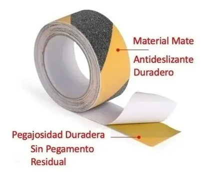 Cinta Seguridad Antideslizante Para Piso Escalera 15 Metros