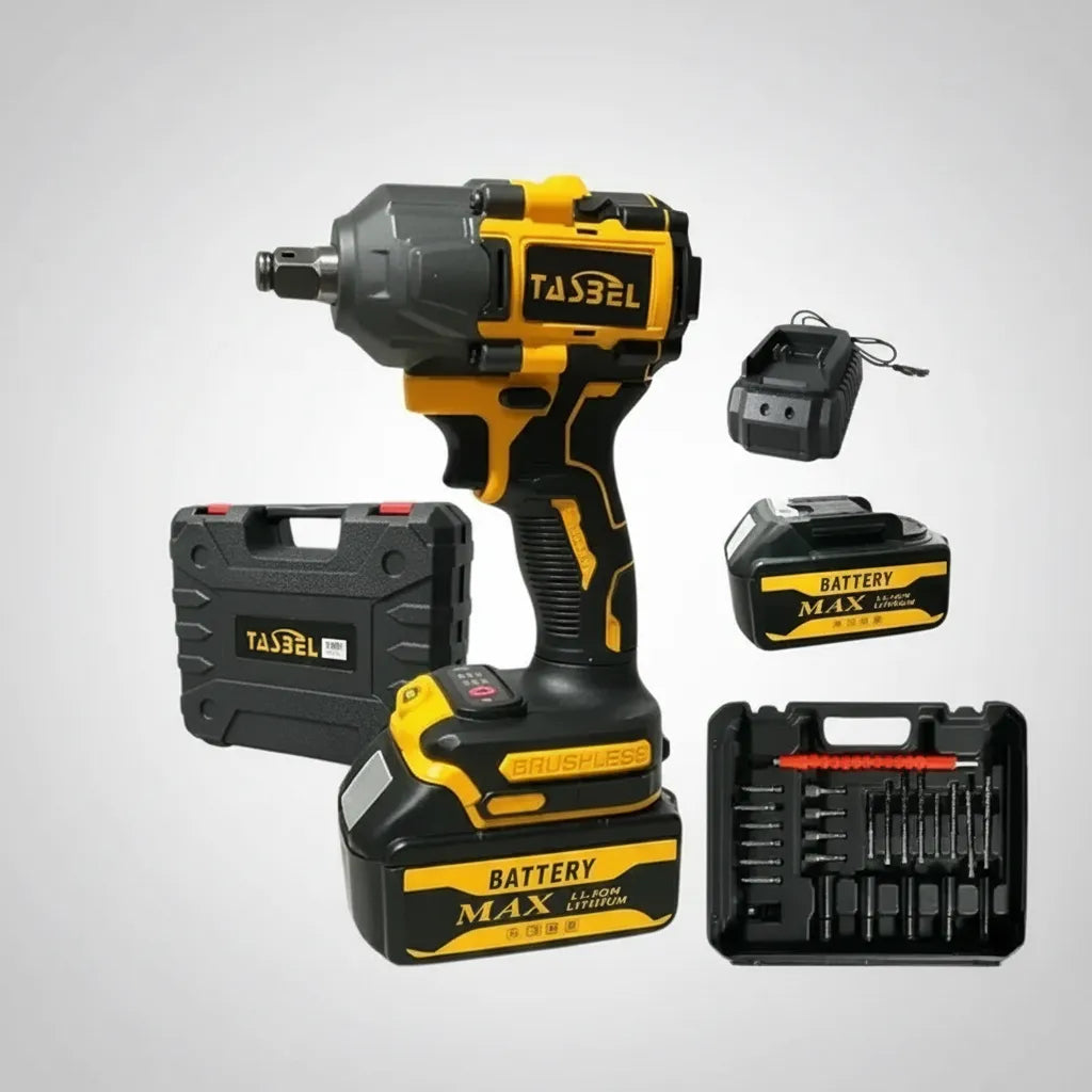 Llave De Impacto Con Accesorios Tasbel 98v
