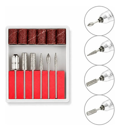 Kit Manicura Profesional Torno 35000 Rpm + Lampara Led Uv 48