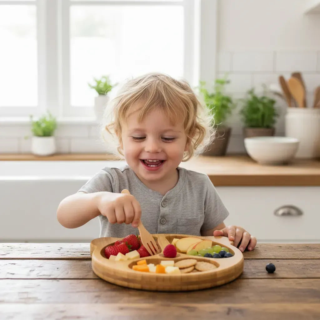 Tabla De Picar Forma Oso Bandeja Comida Niño Fiesta Infantil