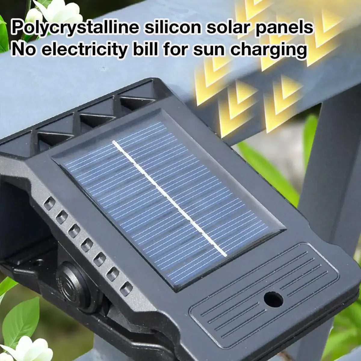 Luz Solar Con Pinza Luces Solar Con Sensor De Movimiento