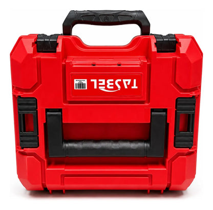 Taladro Inalámbrico Tasbel Rojo + 2 Baterías Profesional