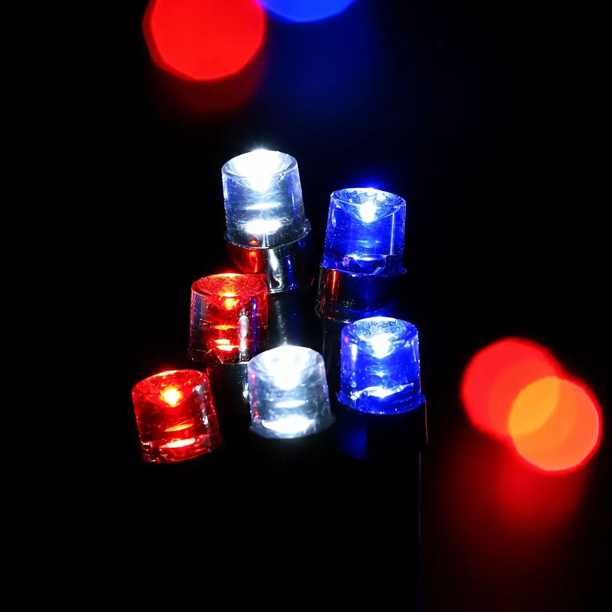 Guirnalda Luces Led Solar 10m Decoración Fiestas Patrias