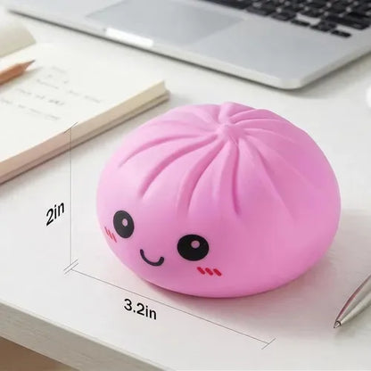 Pelota Antiestrés Con Forma De Dumpling Kawaii Variado
