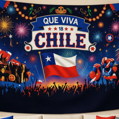 Tela De Fondo Fiestas Patrias 200x180cm Diseños Variados