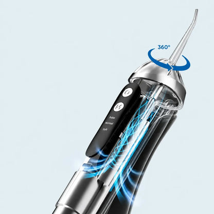 Irrigador Bucal Portátil Recargable Usb-c 4 Boquillas Dental