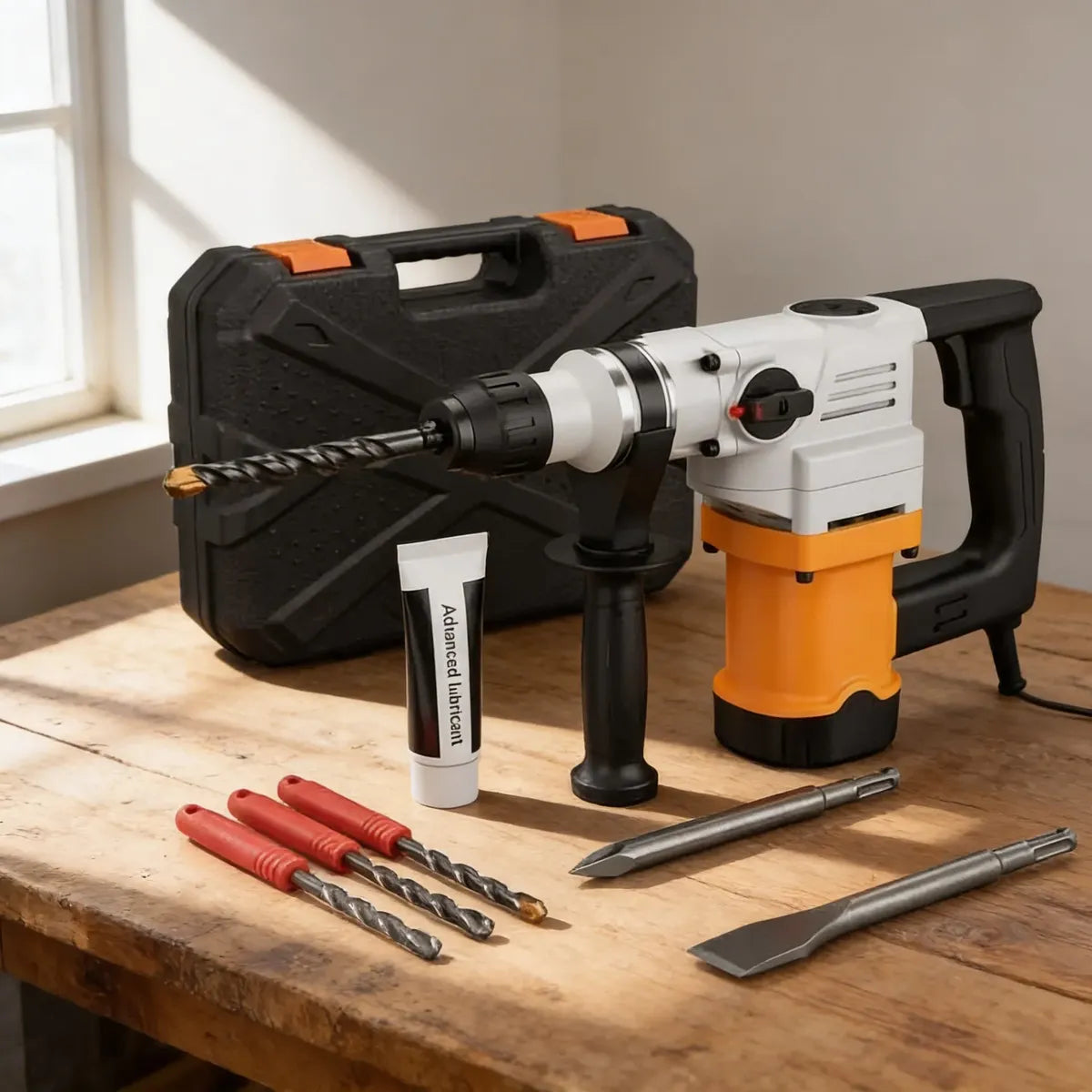 Rotomartillo Demoledor Taladro Impacto 220v 1500w 26mm