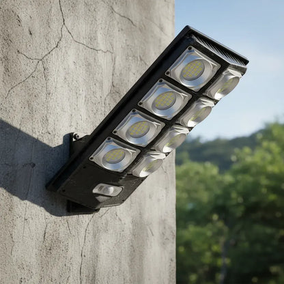 Lámpara Foco Led 400w Exterior Sensor Movimiento + Control