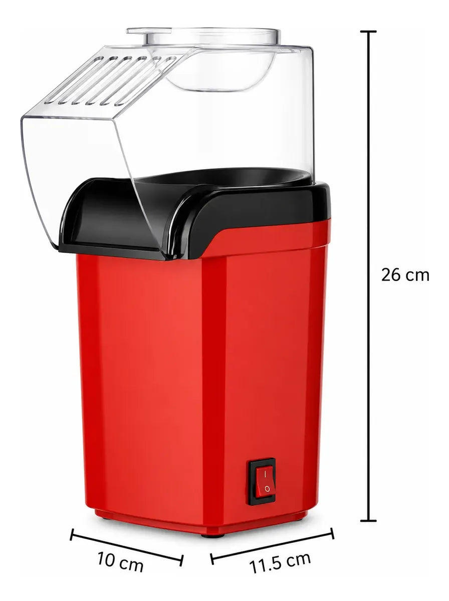 Máquina Cabritas Popcorn 1200w Sin Aceite Aire Caliente