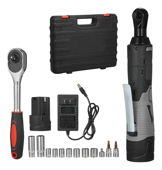 Set De Herramientas Jardín 5 En 1 Inalámbrico Tasbel + 2 Bateria