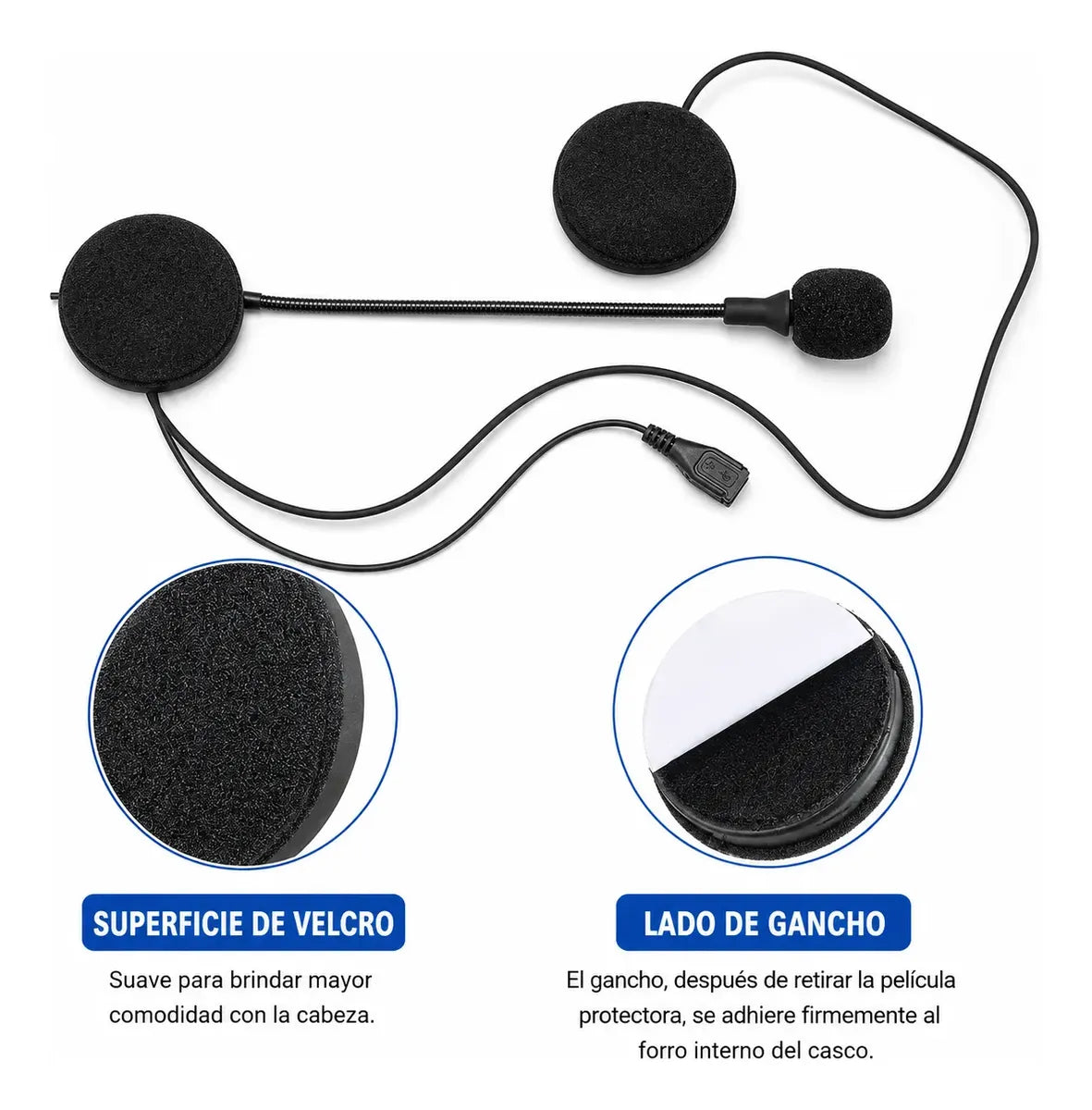 Intercomunicador Bluetooth Para Casco Moto Manos Libres Bt12