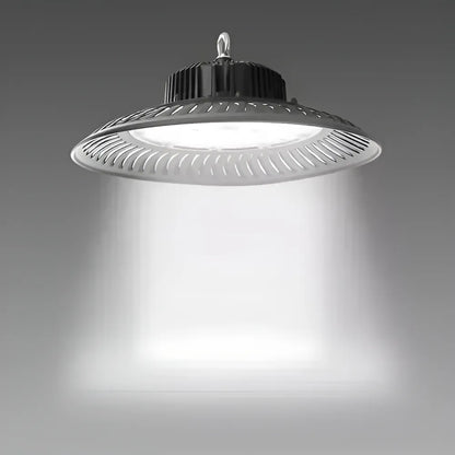 Foco Led Campana Lampara Industrial Luz Fria Blanca Led Tipo Ufo 200w Industrial Ip65