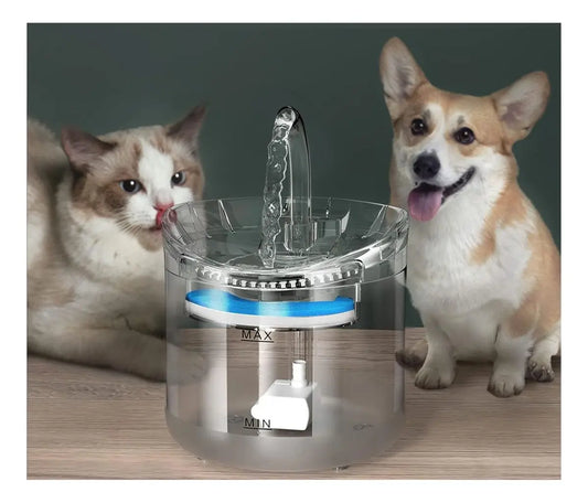 Fuente Para Gato Bebedero Para Mascotas Trasparente Color