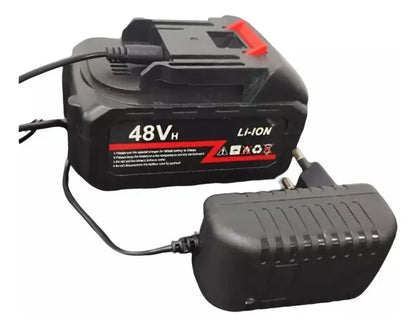 Mini Motosierra Inalambrica Portatil 6' Con 2 Baterías recargables