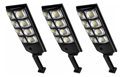 Pack X3 Foco Solar Led 400w Exterior Foco Impermeable