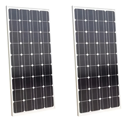 Panel Solar Monocristalino Fotovoltaico De 100w - 12 Voltios