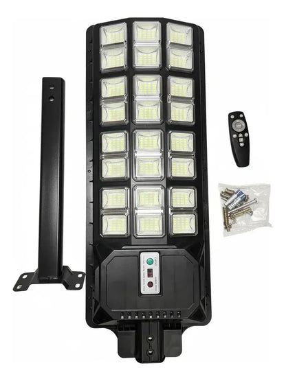 Foco Solar Led 2000w Sensor Movimiento + Soporte Osmao