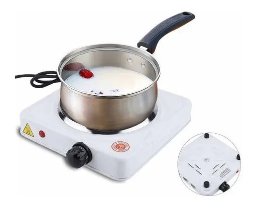 Cocina Eléctrica Portátil Individual De 1000 Watts, 1 Hornilla