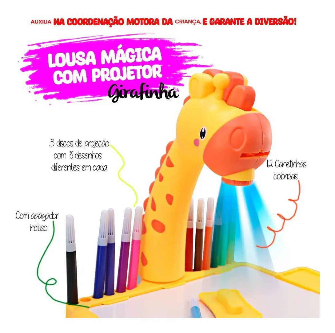 Mesa De Dibujo Para Niños Jirafa Juguete Didáctico