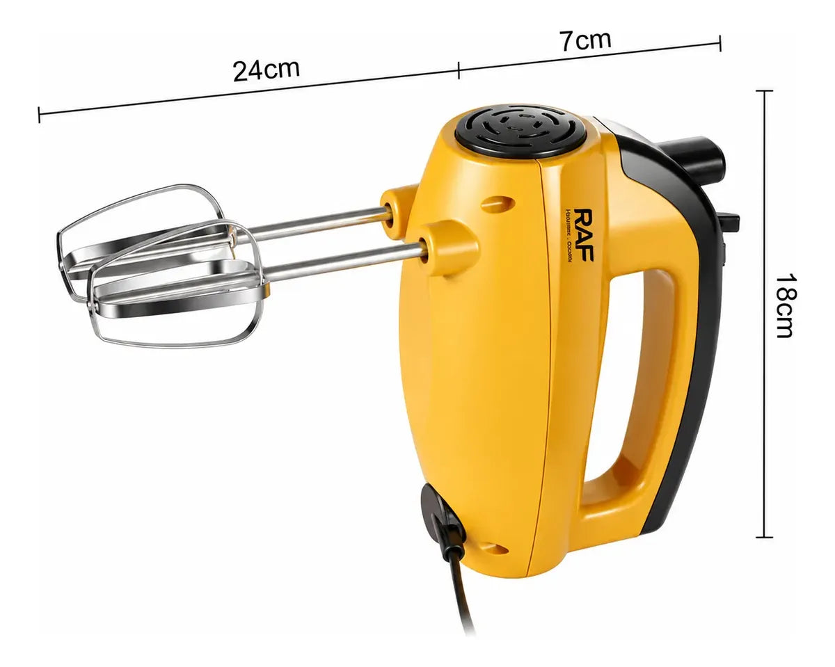 Batidora De Mano Electrica 7 Velocidades 300w Raf Postres
