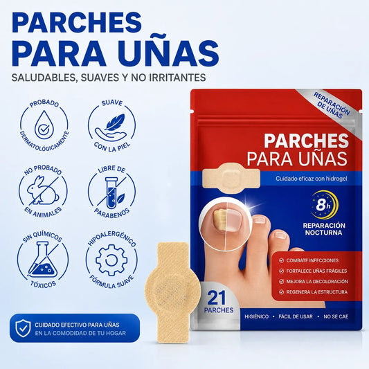 Parches Para Hongos Uñas Tratamiento Reparador Nocturno 21un