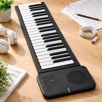 Teclado Musical Piano Flexible Roll Up 37 Teclas Portátil