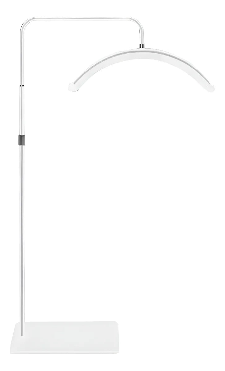 Lampara Led Media Luna Estética Para Pestañas Cejas Cutis, Negra, Rosada,Blanca