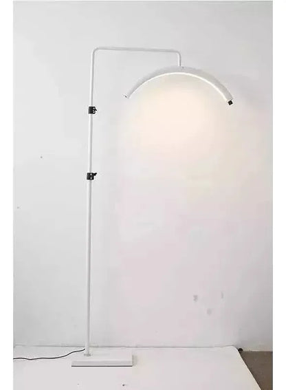 Lampara Led Media Luna Estética Para Pestañas Cejas Cutis, Negra, Rosada,Blanca