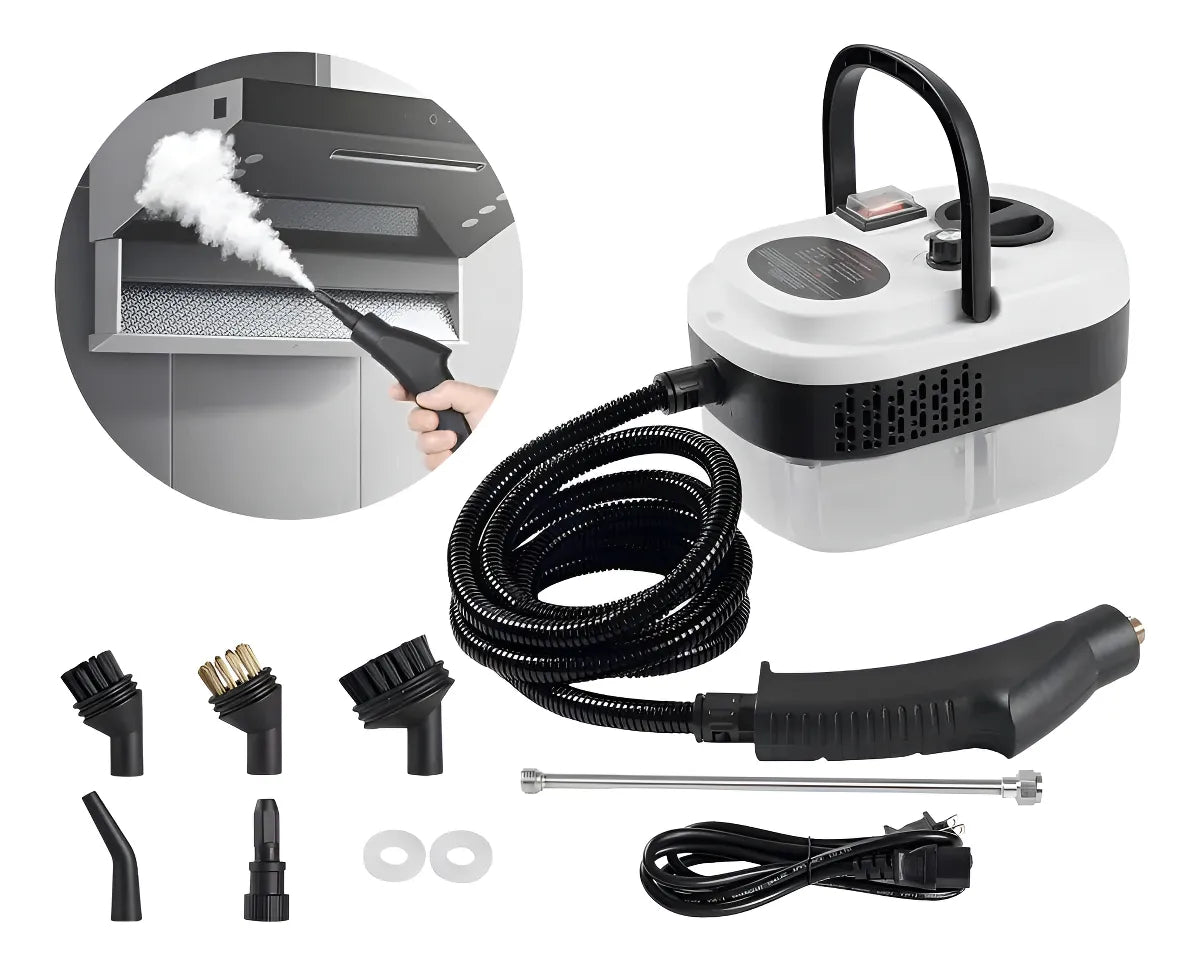 Limpiador De Vapor A Presión De Alta Temperatura De 2500w Color Blanco